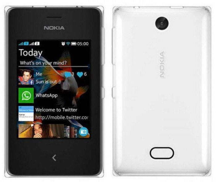 Nokia Asha 500 Dual Sim açıklaması