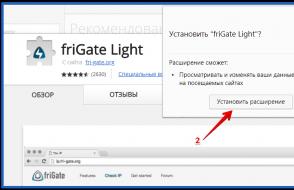 Frigate für Yandex-Browser: Funktionen und was er kann