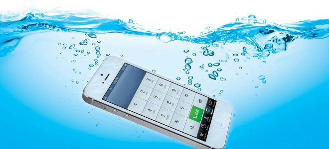 Reanimating a smartphone that has fallen into water